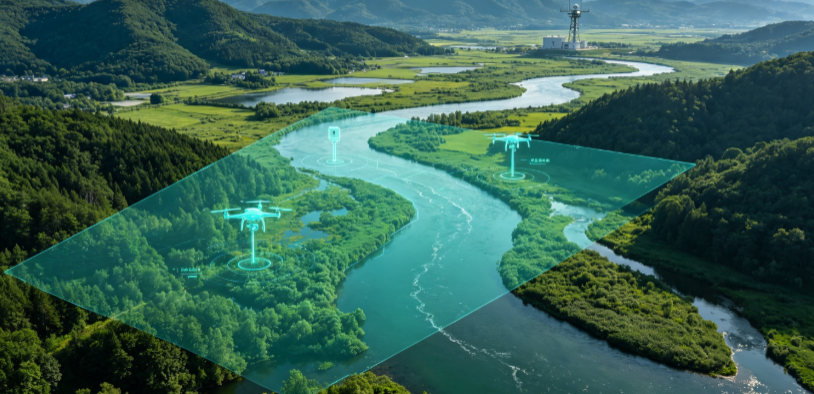 靖远县GEO 全域空间监测筑牢生态屏障，空间技术支撑环境治理与灾害防御